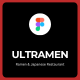 Ultramen - restaurant & Cafe Figma Template - ThemeForest Item for Sale